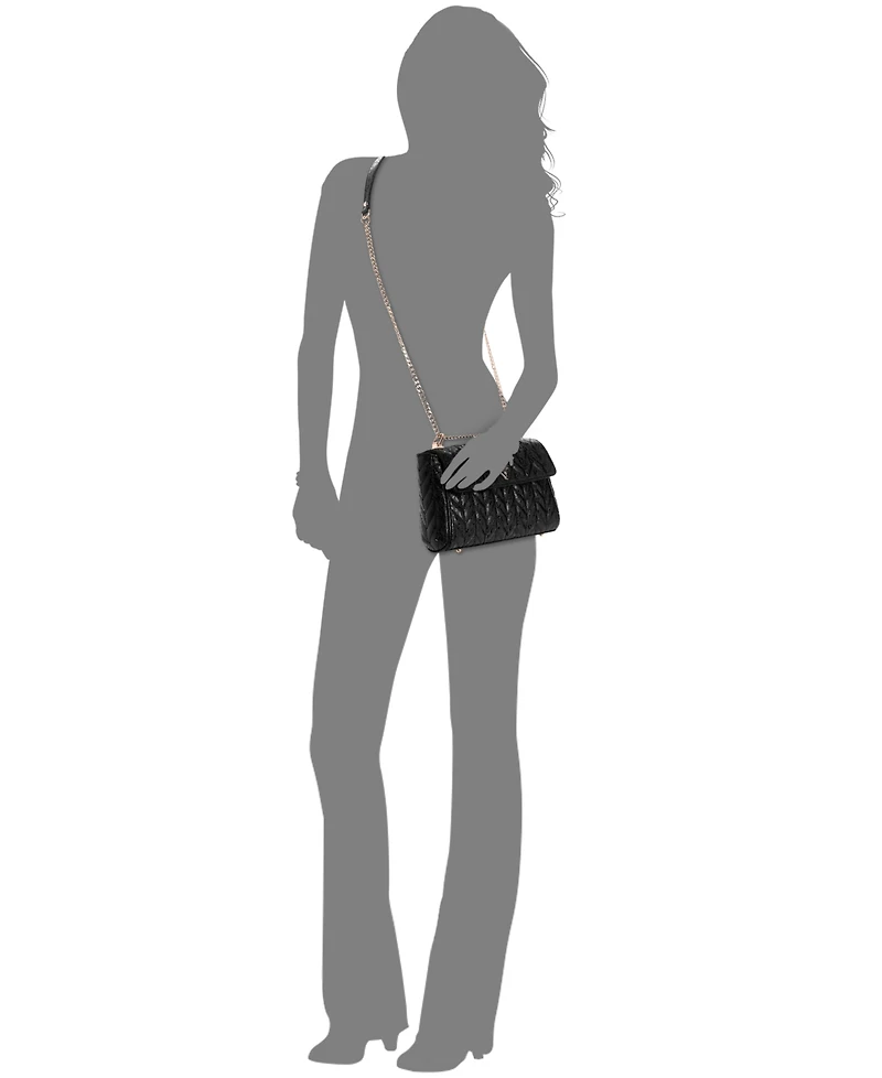 Guess Stacey Flap Small Convertible Crossbody Handbag