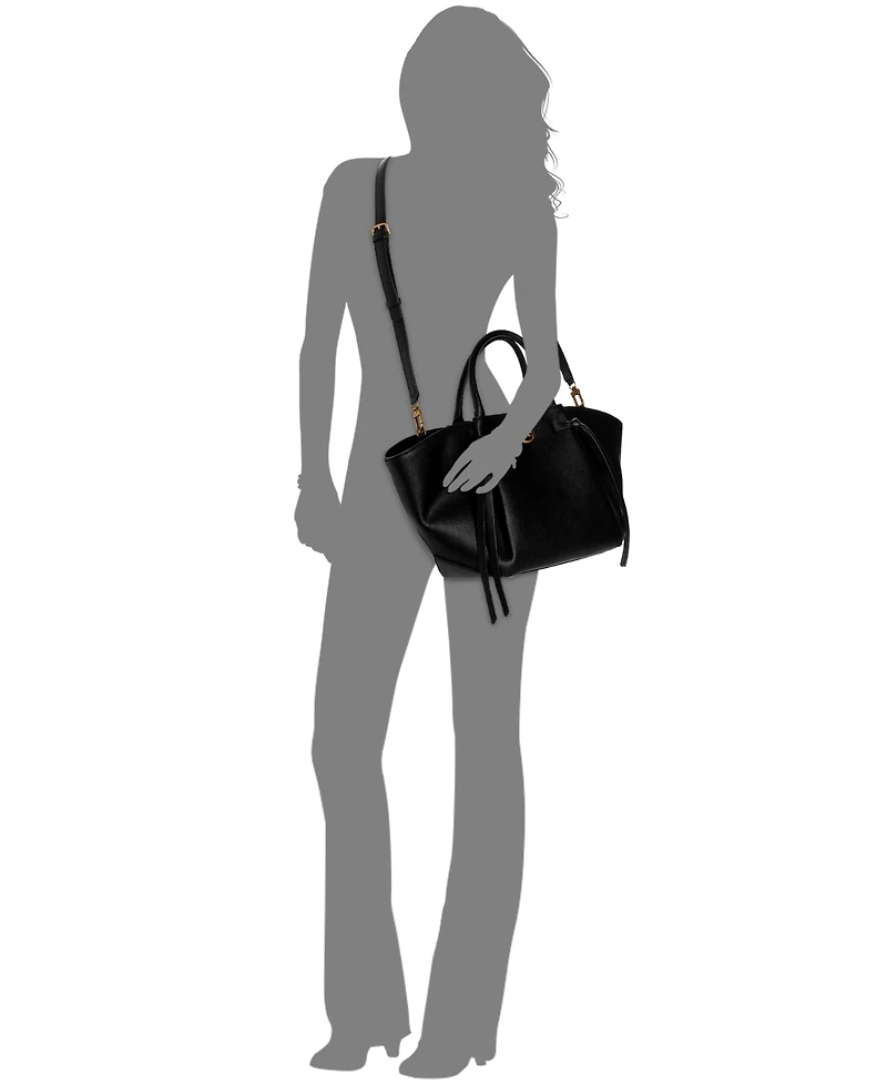 Guess Allegra Girlfriend Extra-Large Satchel Handbag