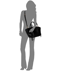 Guess Allegra Girlfriend Extra-Large Satchel Handbag