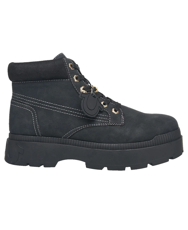 True Religion Men's Brent Faux Suede Work Boot