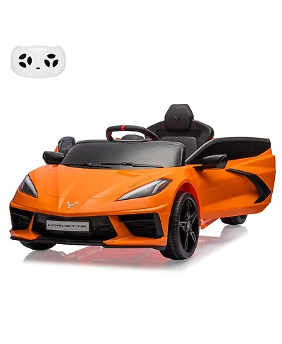 homfan Sports Coupe 12v Remote Control Electric Ride-On Car, 66 lb. Capacity, Ages 3+