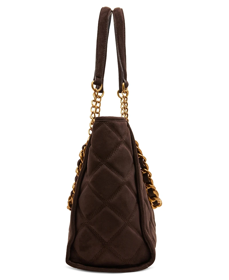 Steve Madden Kattt Quilted Large Tote Handbag