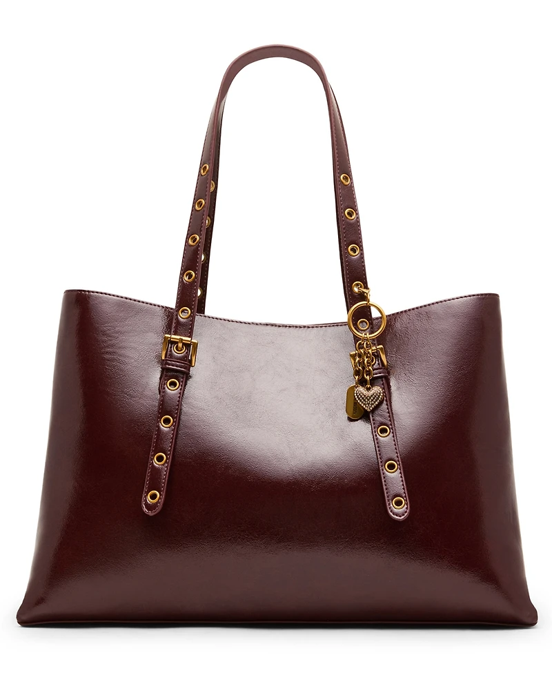 Steve Madden Haley Grommet Extra-Large Tote Handbag