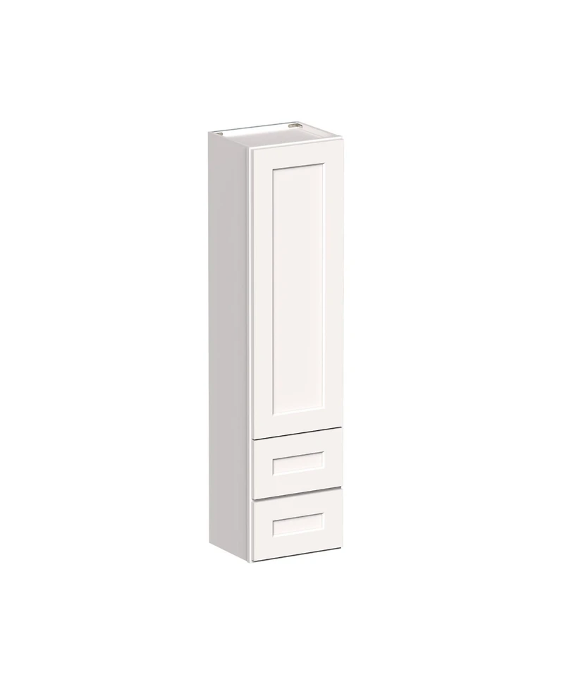 Boyel Living Counter Linen Cabinet, Kitchen Cabinet with Solid Wood Frame, Soft-Close Hinges, Low-voc, Uv Finish