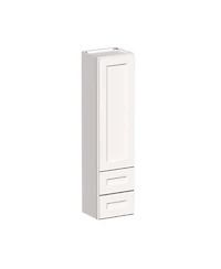 Boyel Living Counter Linen Cabinet, Kitchen Cabinet with Solid Wood Frame, Soft-Close Hinges, Low-voc, Uv Finish