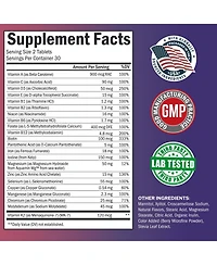 BioSchwartz Bariatric Multivitamin with Iron Chewable Tablets, 60 Count, 30-Day Supply, Daily Multivitamin for Gastric Bypass Support