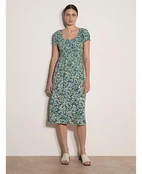 Apricot Women's Milkmaid Midi Dress