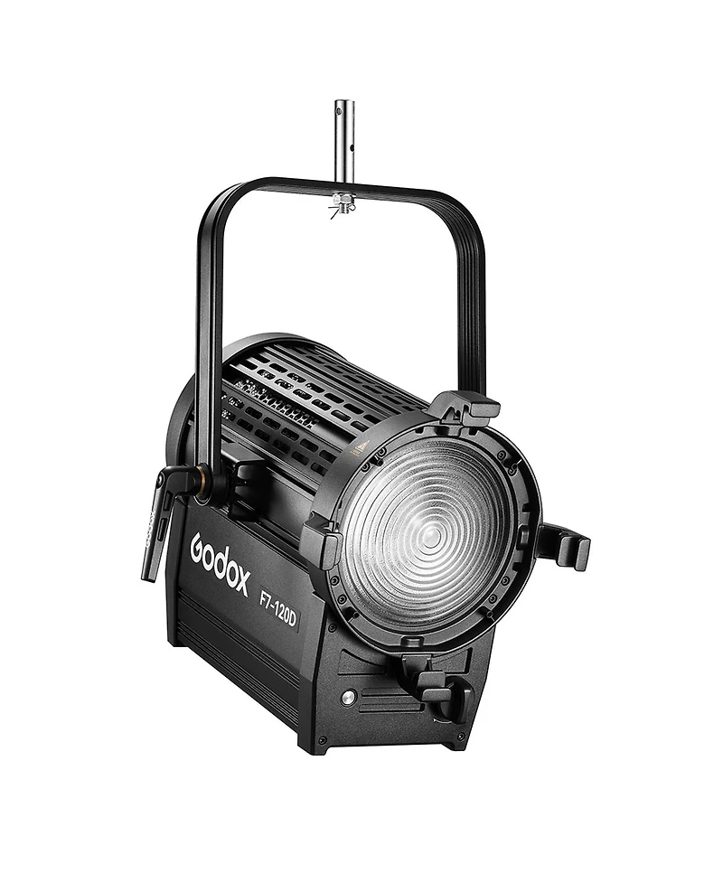 Godox F7-120 120W Bi-Color Fresnel Light, Hang Mount