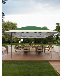 homfan 12x12 feet Instant Shelter – Portable Canopy Tent for Parties, Camping or Backyard