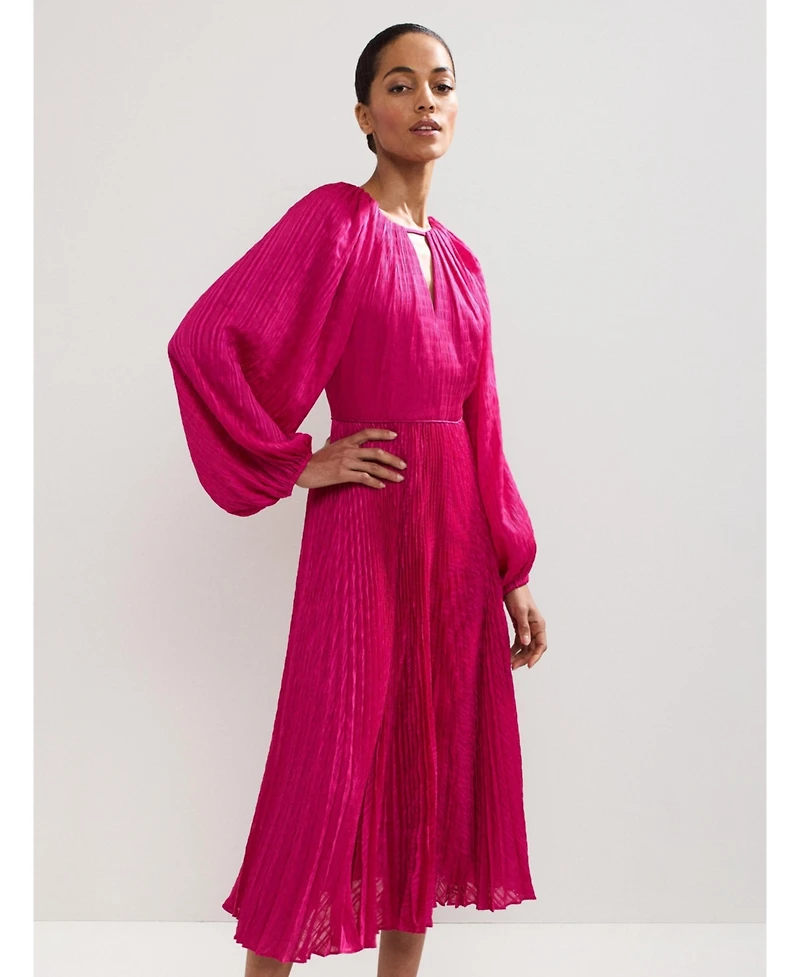 Phase Eight Women's Faye Textured Pleat Dress