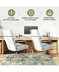 Danrong Heavy Duty Office Chair Mat for Hardwood Floors and Tile Protector