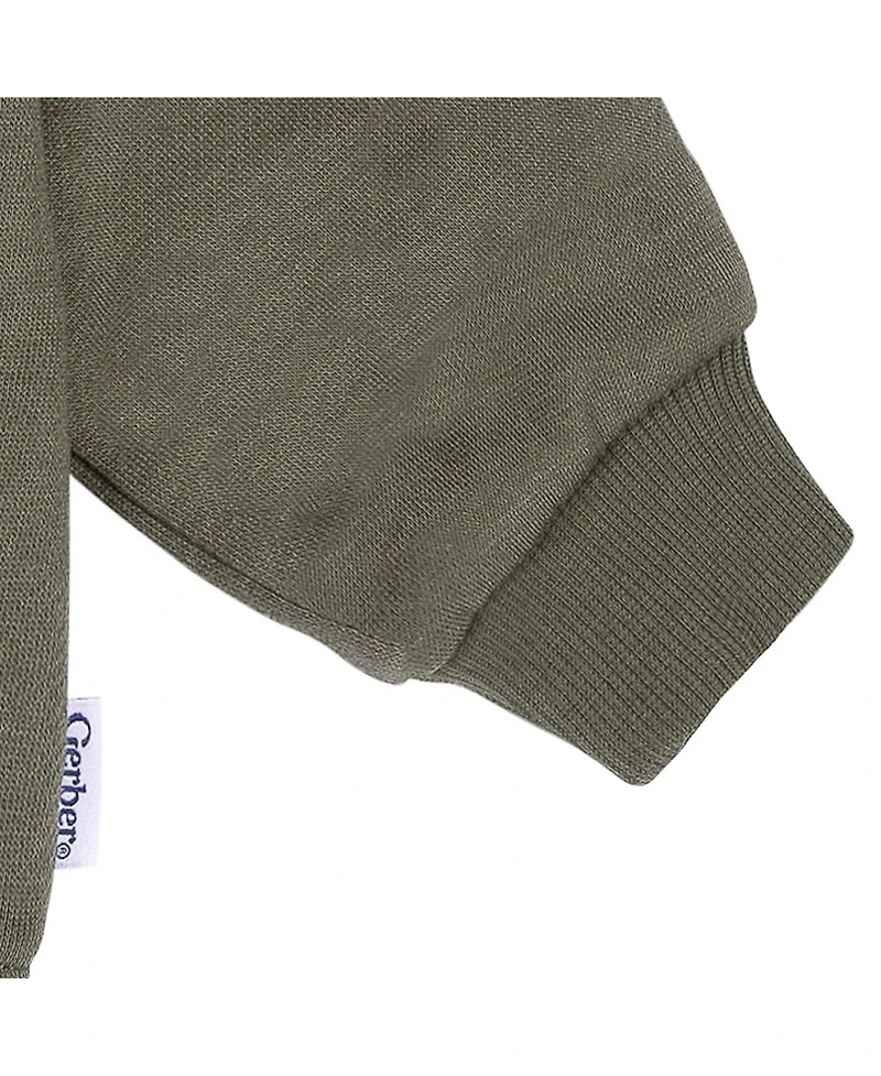 Gerber Toddler 0 -5T Neutral Crewneck Sweatshirt