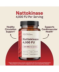 SMNutrition Nattokinase Capsules, 60 Count