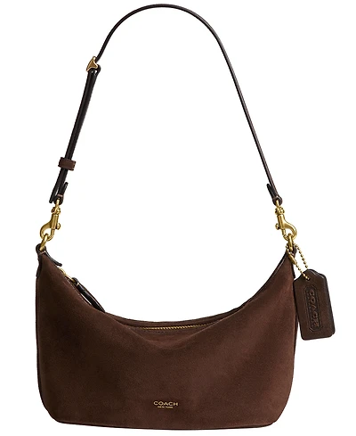 Coach Demi Suede Small Shoulder Handbag