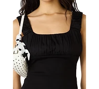 Steve Madden Juniors' Square Neck Dress