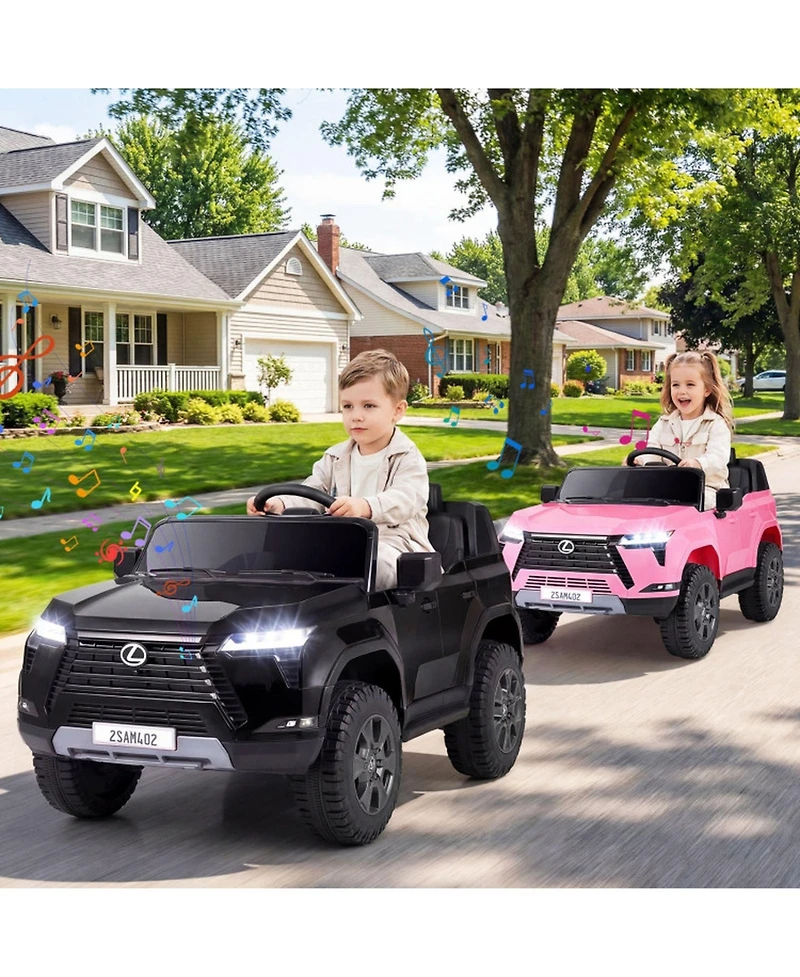 Hongge 24V Licensed Kids Ride-On Suv with 4WD Parent Remote and Spring Suspension