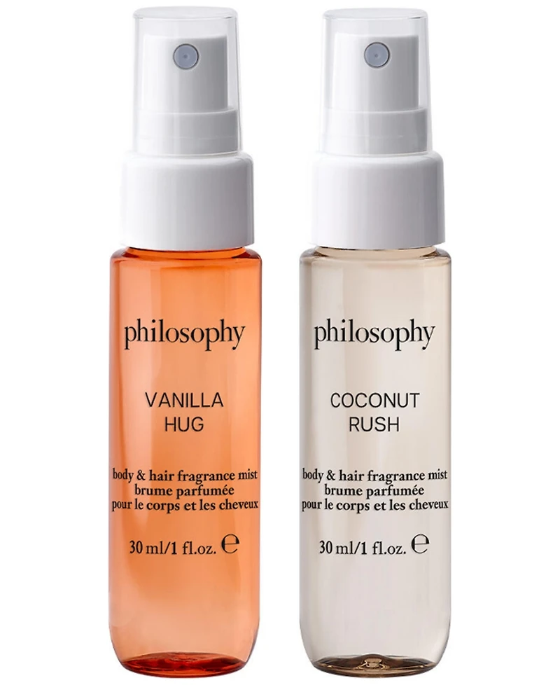 philosophy 2-Piece Body & Hair Fragrance Mist Spray Discovery Set