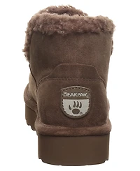 Bearpaw Women's Maeve Platform Slip-On Booties