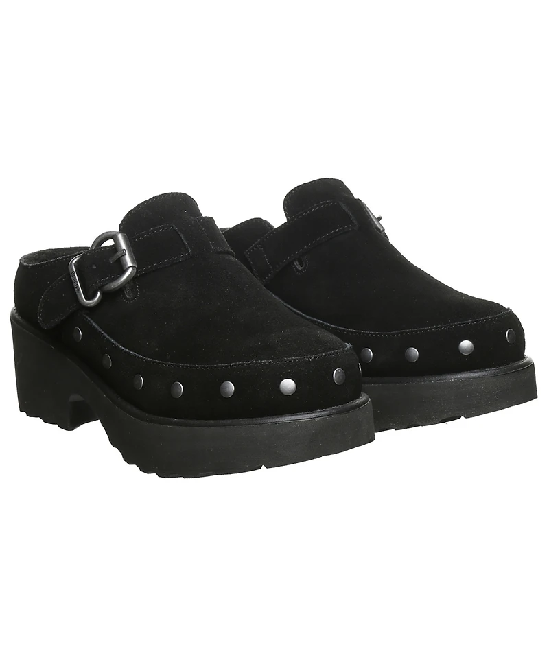 Bearpaw Women's Falyn Platform Buckle Clogs