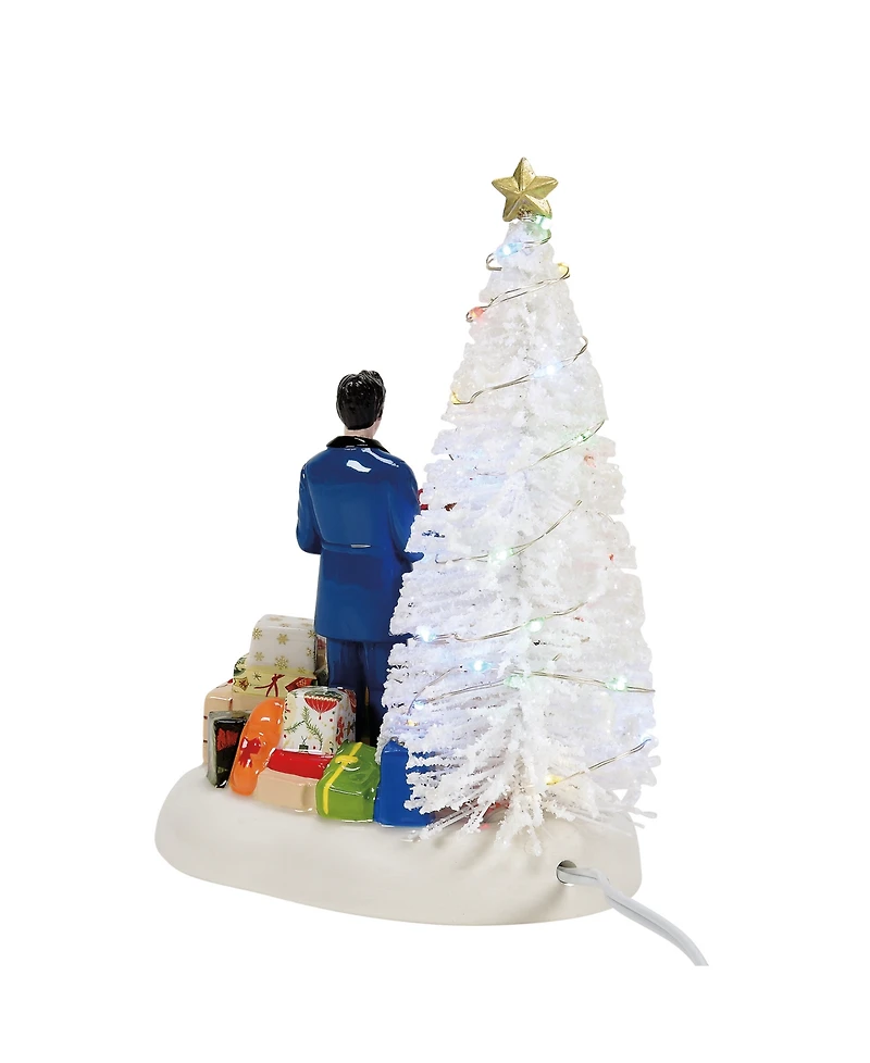 Department 56 Snow Village Elvis Passes Out The Gifts Figurine