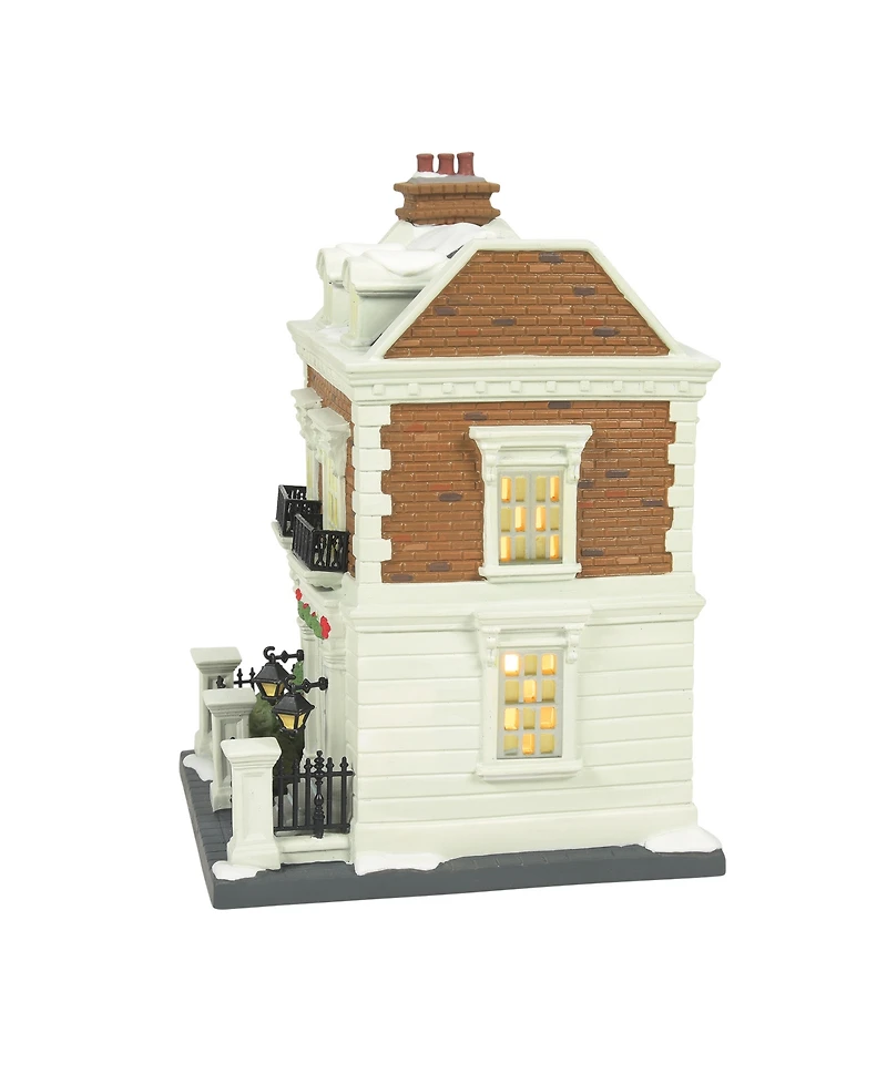 Department 56 Dickens Village 17 Cherry Tree Lane Light-Up House Figurine