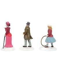 Department 56 Dickens Village Friends & Neighbors Figures, Set of 3