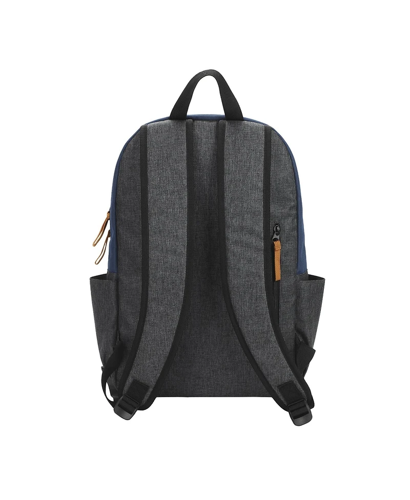 Naruto Shippuden Shinobi Symbols Blue 17.5" Adult Commuter Backpack