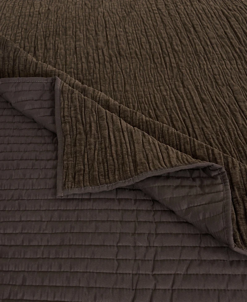 Greenland Home Fashions Velvet Crush Textured 3-Pc. Quilt Set