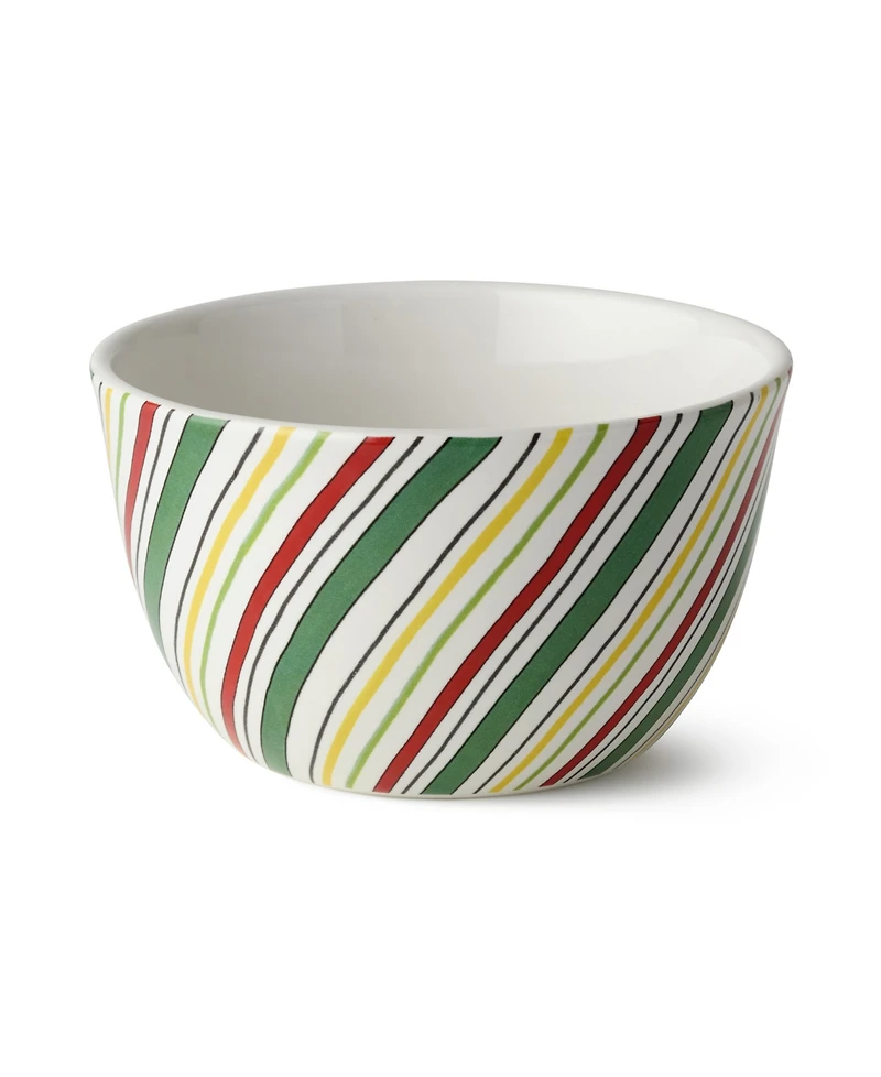 Certified International Santa Delight Ice Cream Bowls, Set of 4