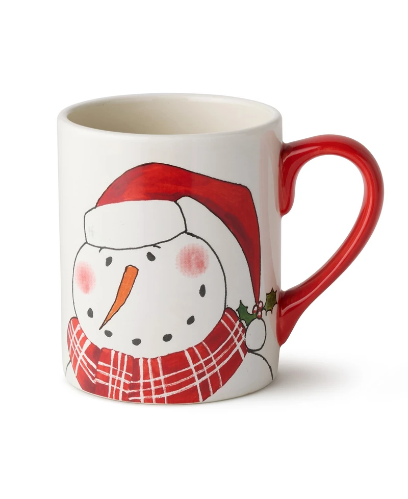 Certified International Snowman Delight Mugs, Set of 4
