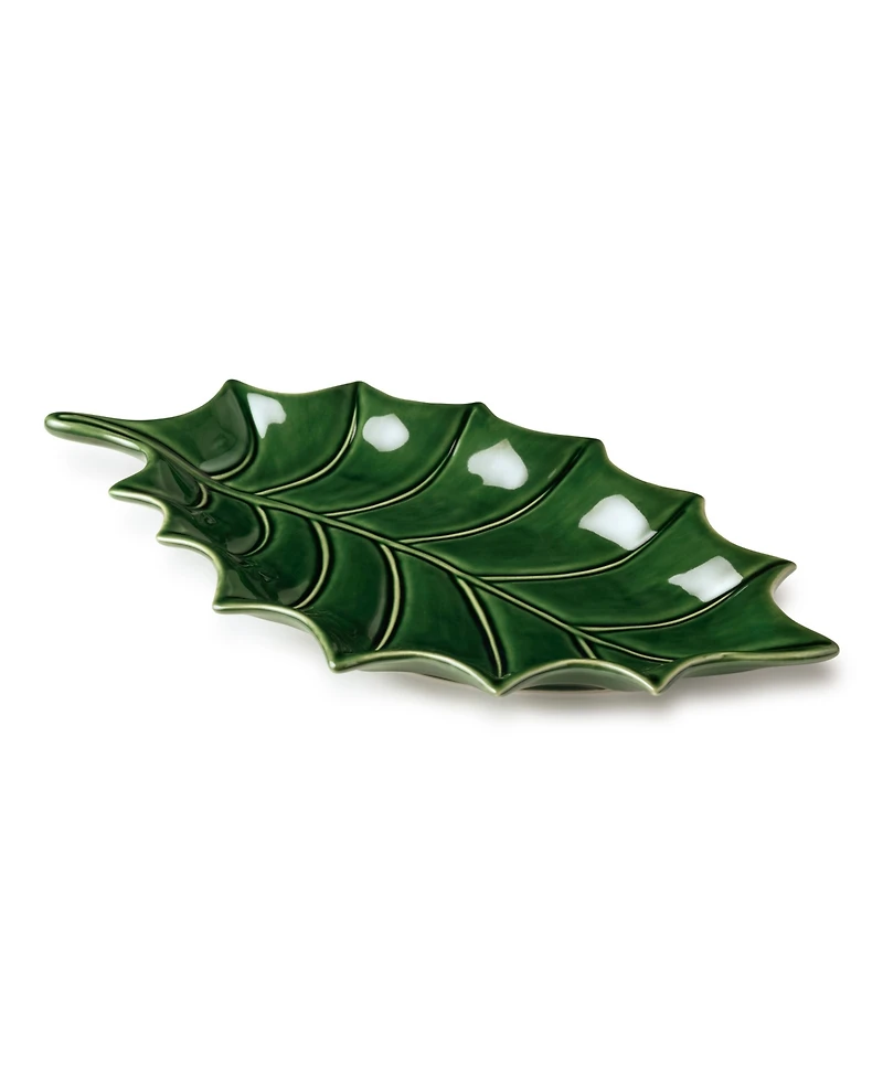 Certified International Festive Blooms Holly Plates, Set of 4