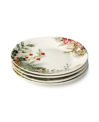 Certified International Woodland Dessert Plates, Set of 4