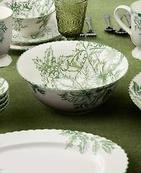 Certified International Winter Evergreen Deep Bowl