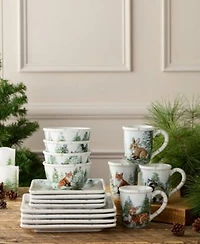 Certified International Winter Cabin Dinnerware Collection