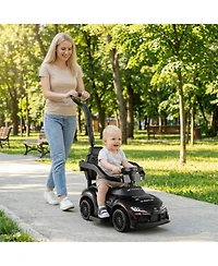 Hongge 3-in-1 Toddler Foot-to-Floor Sliding Car Ride-On, 44 lbs. Capacity, Ages 18 Months–5 Years