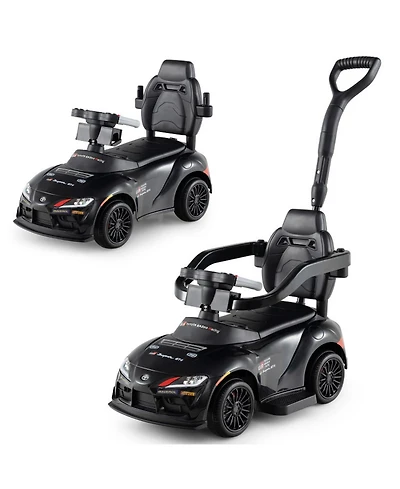 Hongge 3-in-1 Toddler Foot-to-Floor Sliding Car Ride-On, 44 lbs. Capacity, Ages 18 Months–5 Years