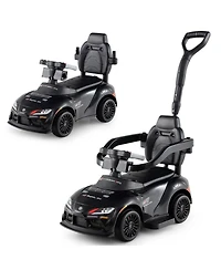 Hongge 3-in-1 Toddler Foot-to-Floor Sliding Car Ride-On, 44 lbs. Capacity, Ages 18 Months–5 Years