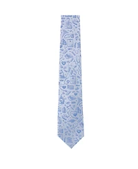 Trafalgar Men's Medical Alert Silk Novelty Necktie