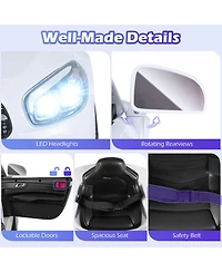 Hongge 12V Kids Ride on Luxury Roadster with Remote Control and Music