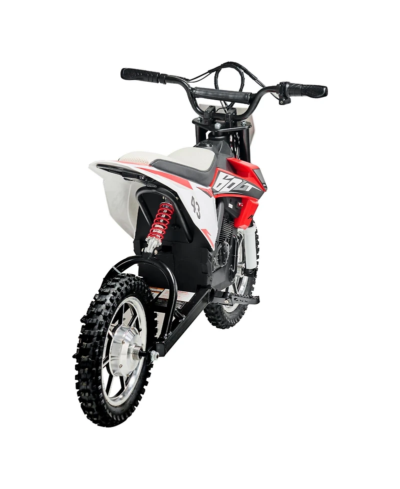 Hongge Kids Electric Ride On Motorcycle 36V Reaching 15.5 mph with Treaded Tires and Dual Brakes Ages 14+
