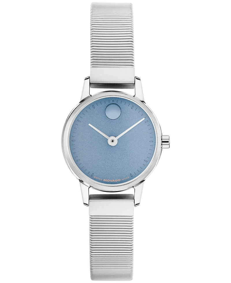Movado Women's Baby Face Swiss Quartz Stainless Steel Watch 23mm