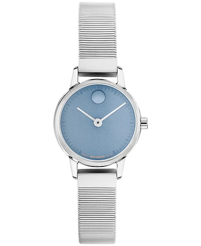 Movado Women's Baby Face Swiss Quartz Stainless Steel Watch 23mm