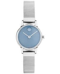 Movado Women's Baby Face Swiss Quartz Stainless Steel Watch 23mm