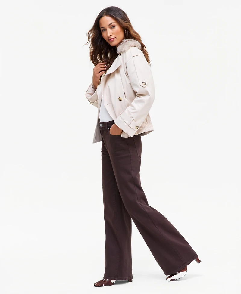 I.n.c. International Concepts Women's High-Rise Wide-Leg Jeans, Macy's Exclusive