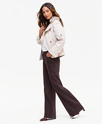 I.n.c. International Concepts Women's High-Rise Wide-Leg Jeans, Macy's Exclusive