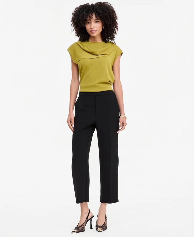 I.n.c. International Concepts Women's Pull-On Cropped Elastic-Waist Pants, Macy's Exclusive