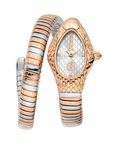 Just Cavalli Women's Vetra Quartz Stainless Steel Bracelet Watch