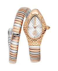 Just Cavalli Women's Vetra Quartz Stainless Steel Bracelet Watch