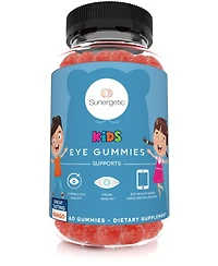 Sunergetic Kids Lutein and Zeaxanthin Gummies, Mango Flavor, 60 Count