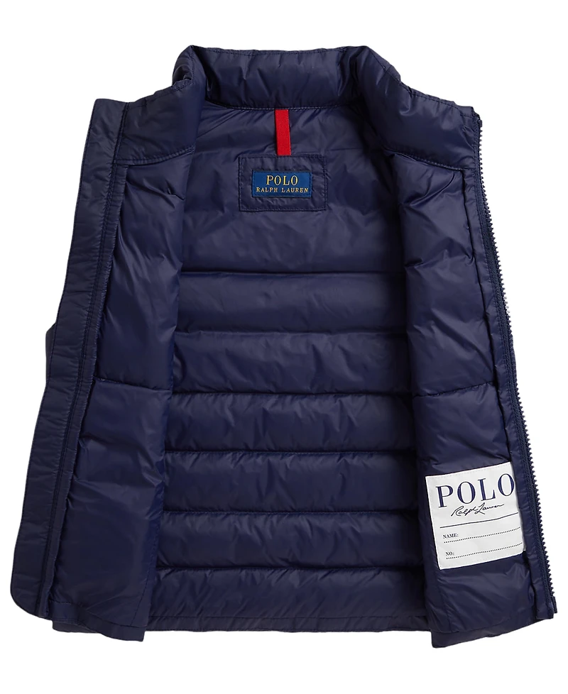 Polo Ralph Lauren Boys' 2T-7 The Colden Packable Quilted Vest